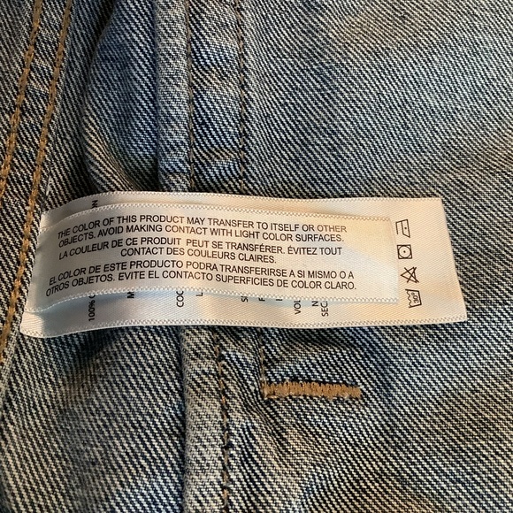 Denim Jacket NWT XS Calvin Klein Jeans - Picture 7 of 7